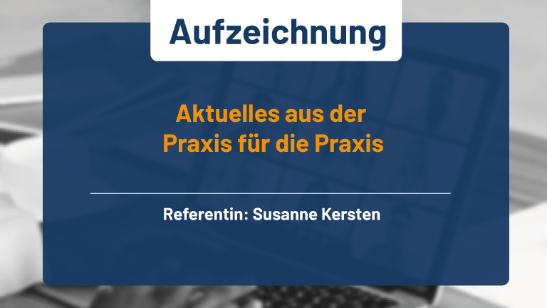 Webinar Aktuelles aus der Praxis für die Praxis mediserv Bank